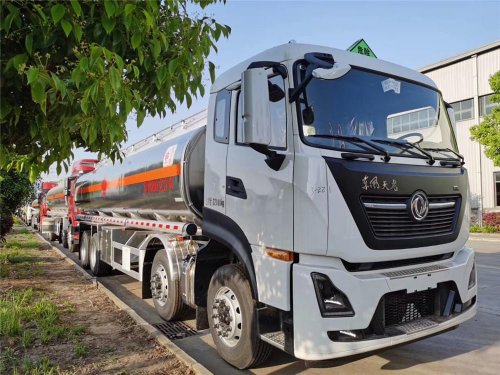 29.7方國六前四後八東風天龍350馬力油罐車