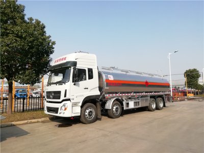 東風天龍前四後八27.5方鋁合金運油車